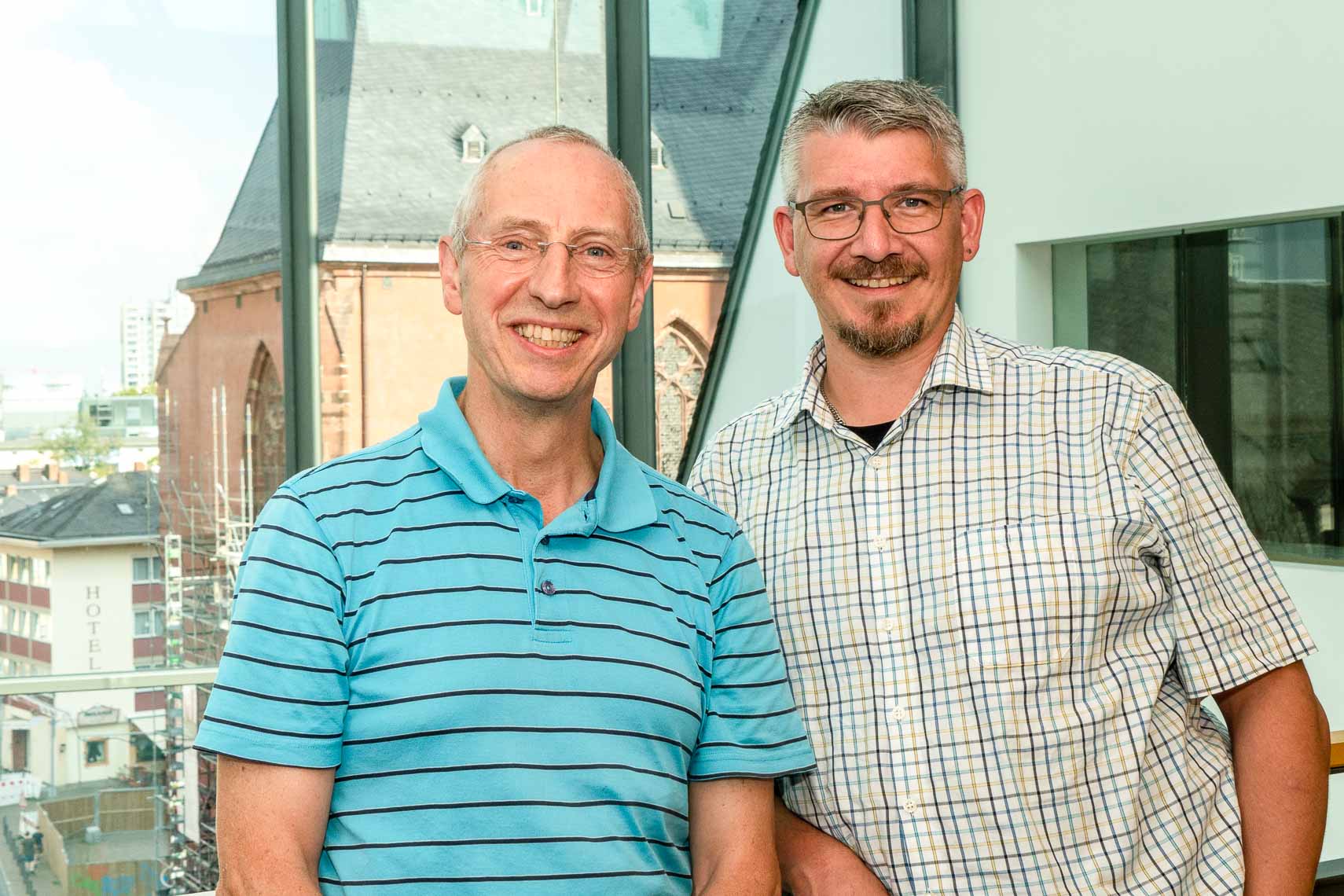 Der Bundesfachausschuss der Fotografen und Bildjournalisten tagte in Frankfurt am Main. Bei der ersten Sitzung nach der Sommerpause 2019 wurden als Vorsitzender Dr. Bernd Seydel, Fotografensprecher in Thüringen, und zu seinem Stellvertreter Karsten Socher, Fotografensprecher in Hessen, einstimmig gewählt. Foto: Max Kohr