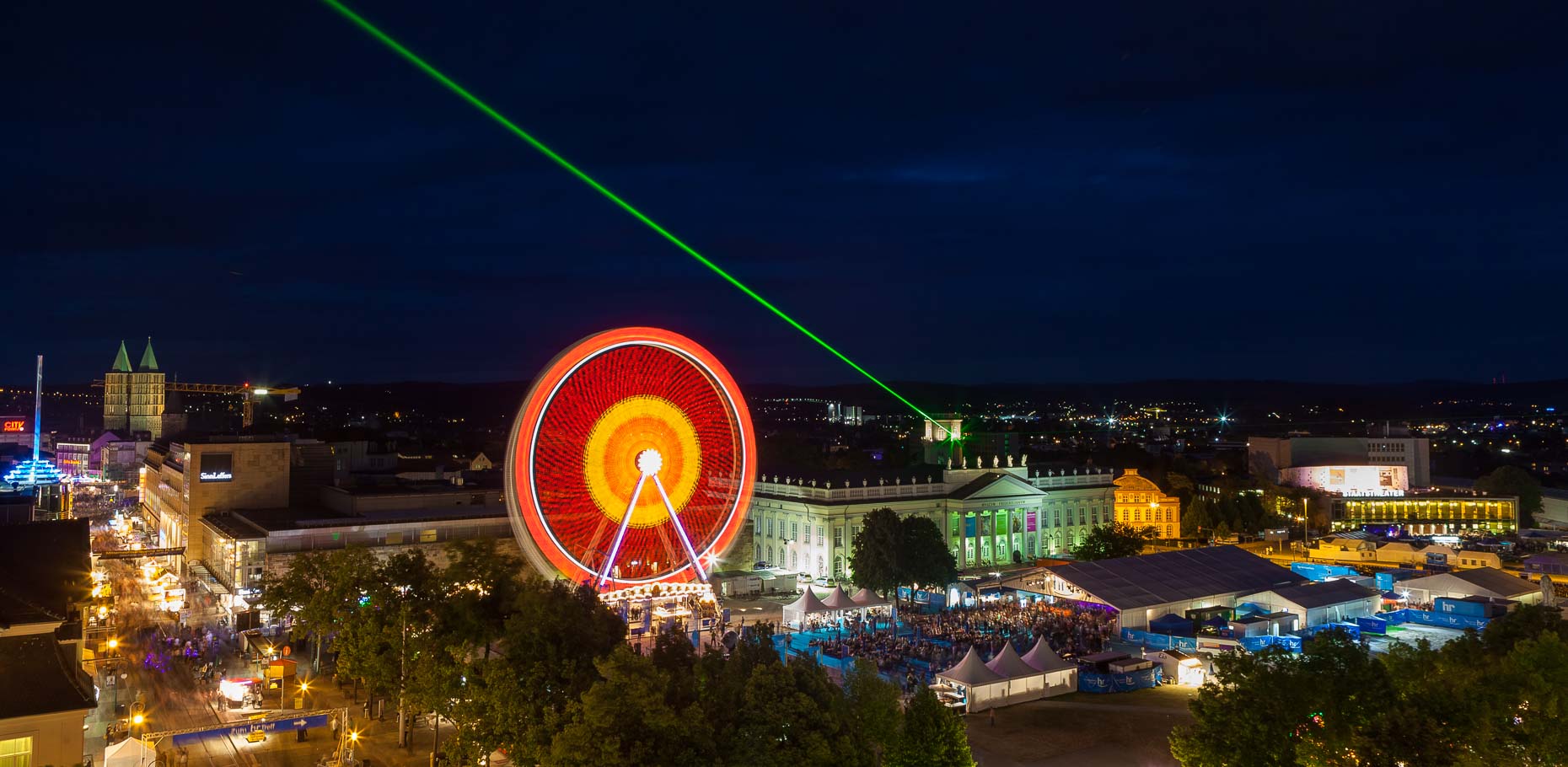 Fotograf Kassel: Riesenrad auf dem 53. Hessentag