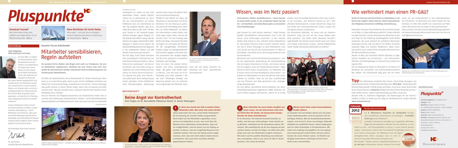 Fotojournalist Kassel: Pluspunkte Hessenchemie, 2011