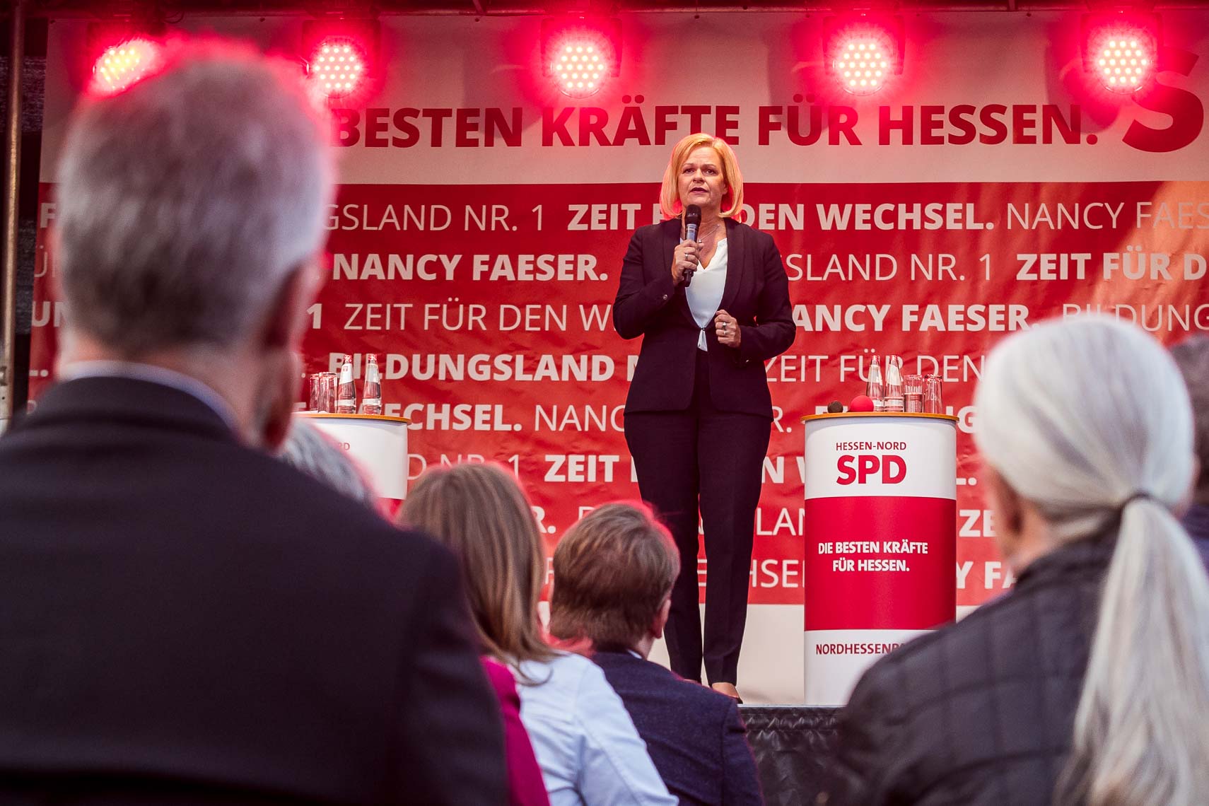 Bildjournalist Kassel: Nancy Faeser / Landtagswahl Hessen 2023